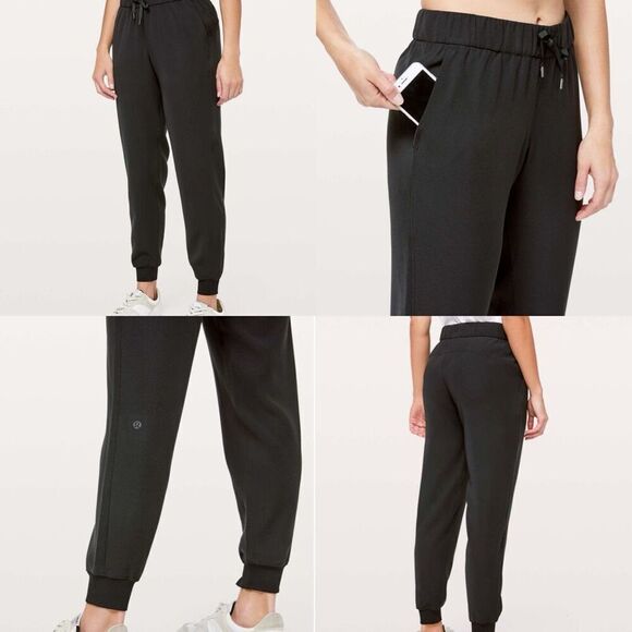 Lululemon On The Fly Jogger Black size 6 - Picture 1 of 6